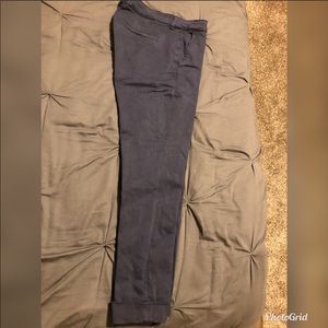Navy Dress Capris